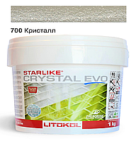 Эпоксидная затирка Litokol Starlike EVO Crystal 700 кристалл (хамелеон) 1 кг