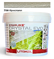 Эпоксидная затирка Litokol Starlike EVO Crystal 700 кристалл (хамелеон) 2,5 кг