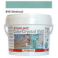 Эпоксидная затирка Litokol Starlike EVO ColorCrystal 810 зелёный хамелеон 2,5 кг