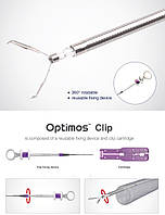 Одноразова кліпса, OptimosTM (TaeWoong)