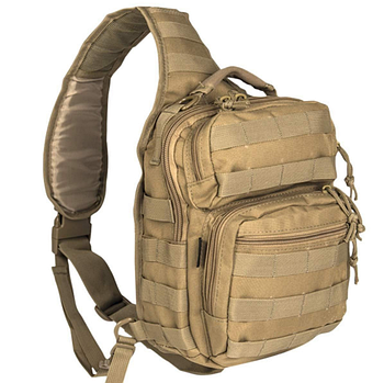 Рюкзак однолямковий тактичний Mil-Tec Assault Pack Small One Strap Coyote