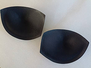 Чашки корсетні з push up, чорні розмір L