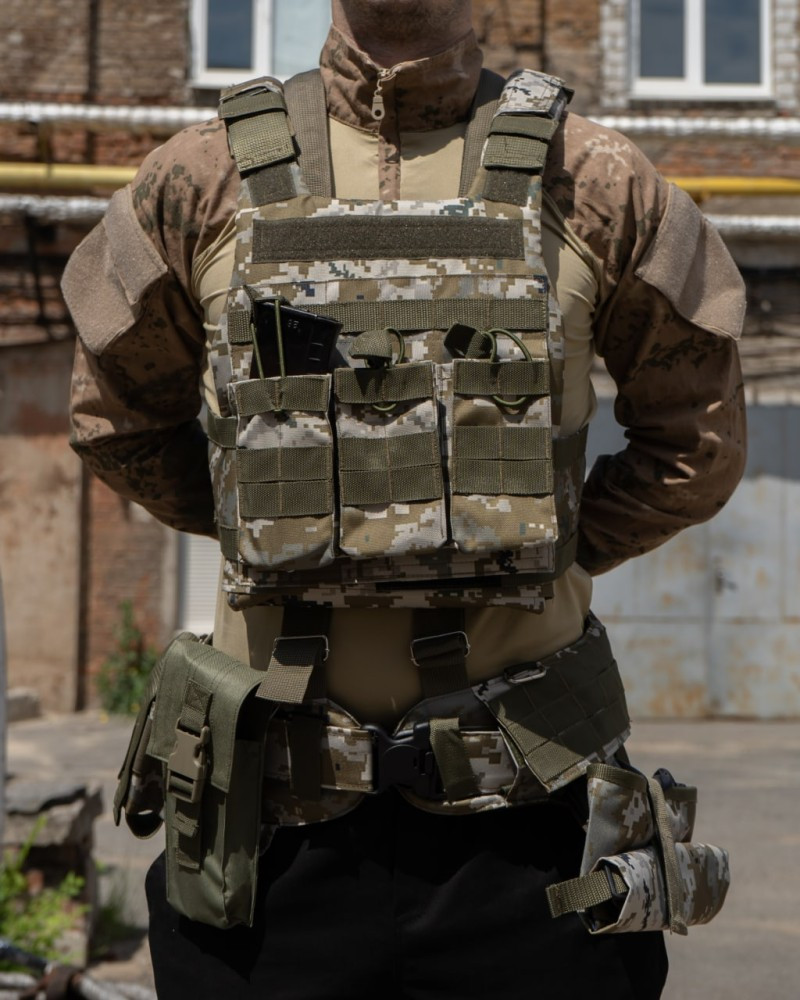 Плитоноска НАТО Цвет: Пиксель — Купить Недорого на Bigl.ua (1646645676)