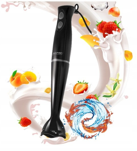 Ручний, заглибний блендер MPM MBL-18C Black (200 Вт, Польща), фото 1