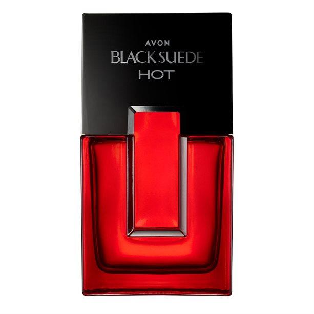 Туалетна вода Black Suede Hot для Нього avon, ейвон 75 мл