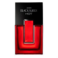 Туалетна вода Black Suede Hot для Нього avon, ейвон 75 мл