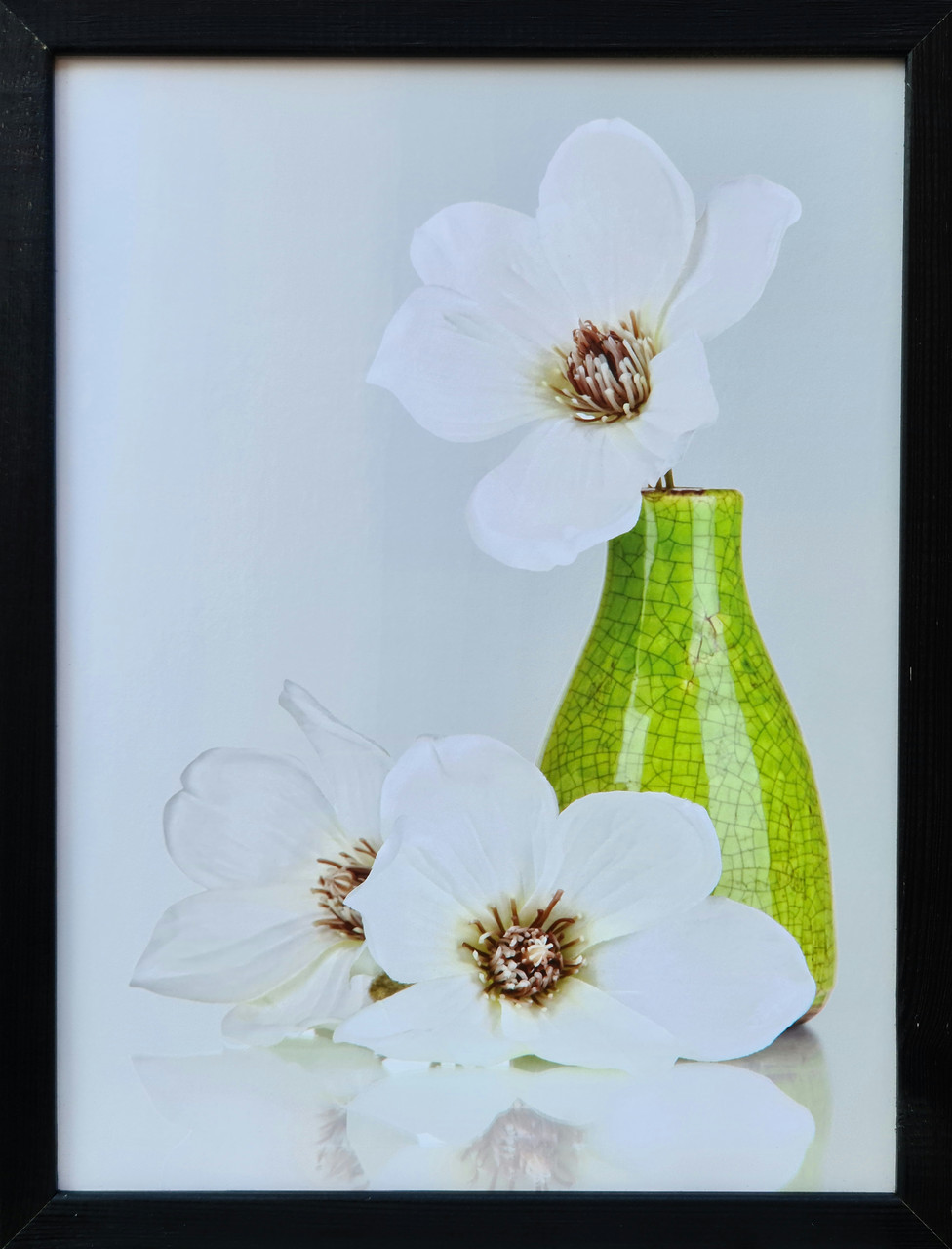 Фотокартина у дерев'яній рамі Flower 13 30х40 см POS-3040-175