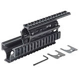 Цев'я тактичне для АК-47/74 SVRN з 4 планками Picatinny (алюміній), фото 5