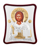 Срібна ікона "Ісус Христос" (200х160мм.)