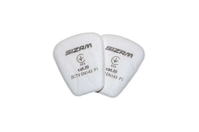 Фільтр "Sizam" 6013 PROFILTR попередній від пилу та аерозолів для масок 6200/7500, фото 2