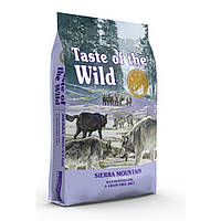 Корм для собак Taste of the Wild Sierra Mountain 12,2 кг с ягненком для всех пород на всех стадиях жизни