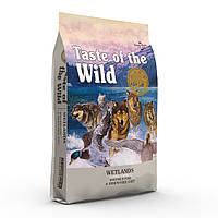 Корм для собак Taste of the Wild Wetlands Canine 12,2 кг с уткой, индейкой и перепелкой