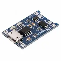 USB зарядное устройство для LI-ION 3.7 В, 1 A, TP4056 с защитой, разъем Type-C/Micro USB