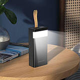 УМБ Power Bank Borofone BJ18A Coolmy 30000 mAh (з фонариком) чорний, фото 4
