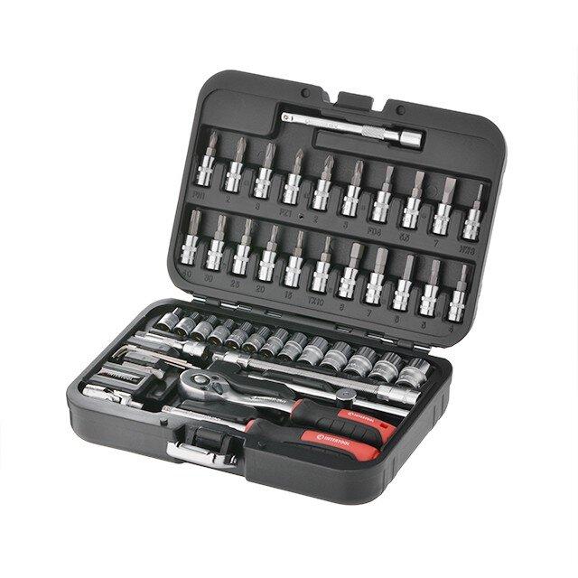 Набір інструменту 46ед. 1/4", Cr-V ET-8046 INTERTOOL