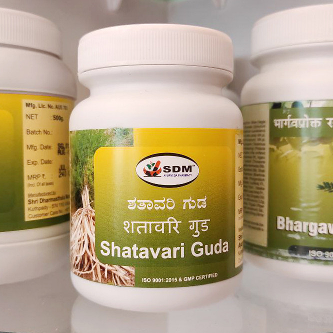 Шатавари Гуда (Shatavari Guda, SDM), 250 грам - Аюрведа преміум - джем для жіночого здоров'я