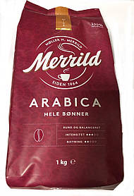 Кава зеррнова Merrild Arabica 1кг
