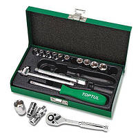 Набір інструменту 17 од. 1/4" GCAD1701 TOPTUL