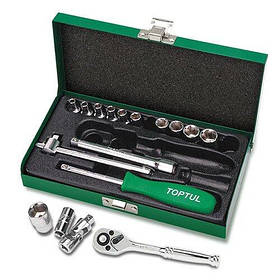 Набір інструменту 17 од. 1/4" GCAD1701 TOPTUL