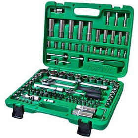 Набір інструменту 108 од. 1/4" & 1/2" (6-гранний.) GCAI108R TOPTUL