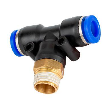 З'єднувач Т-подібний цанговий 8 мм*1/2" AIRKRAFT SPB08-04