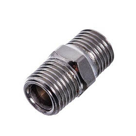 З'єднувач нарізний із зовнішньою різзю 1/4*1/4 AIRKRAFT SMM04-04