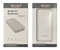 Power Bank (Повербанк) TEMCO PAL08 20000 mAh Білий