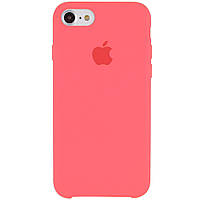 Матовый силиконовый чехол на iPhone 6 / iPhone 6s / Айфон 6 / Айфон 6с оранжевый / nectraine