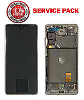 Дисплей + сенсор Samsung G780 G781 Galaxy S20 FE c рамкой WHITE 100% SERVICE PACK GH82-24220A