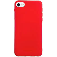 Матовый чехол на iPhone 7 / iPhone 8 / iPhone SE (2020) / Айфон 7 / Айфон 8 / Айфон СЕ (2020) красный