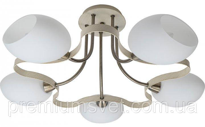 Люстра пристебна INL-9210C-15 Antigue brass&Beige, фото 1