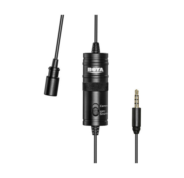 Петличний мікрофон Boya BY-M1(OR) UA, фото 1