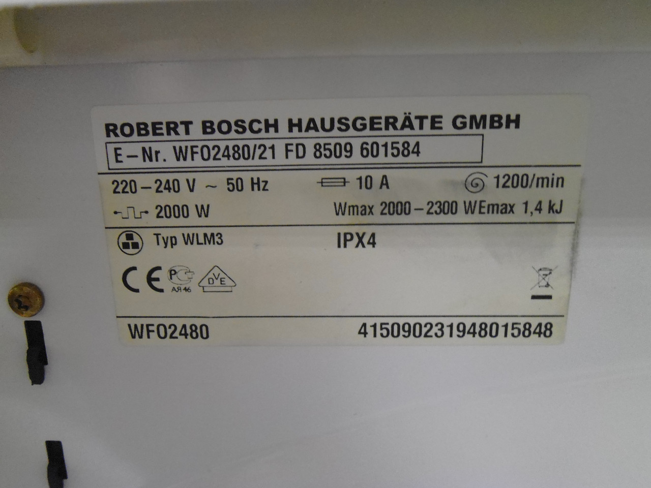 Пральна машина Bosch max 6 , б\в, із Німеччини, цена 6500 грн - Prom.ua  (ID#1646738901)