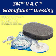 Набір для лікування хронічних, гострих і травматичних ран 3M V.A.C Granufoam Dressing Small 10х7,5х3,2 см