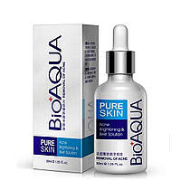 Сыворотка для лица от акне BIOAQUA Pure Skin Acne Brightening&Best Solution, 30 мл