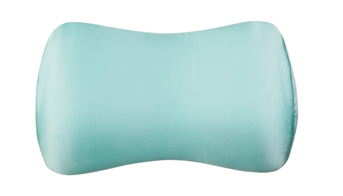 BEAUTY SET - ортопедична подушка для сну на животі ШОВК (Roller PILLOW №2 ) м'ята