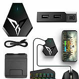 Бездротовий конвертер Flydigi Q1 адаптер для клавіатури миші на Android смартфон планшет підтримка будь яких ігор, фото 4