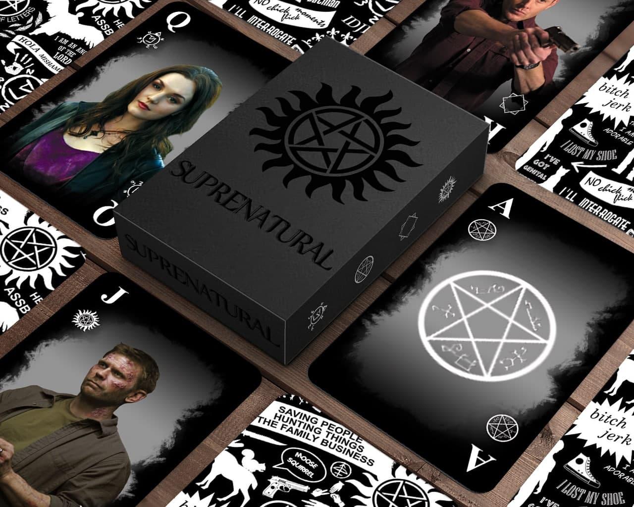 Гральні картки надприродне 54 карт, фото 1