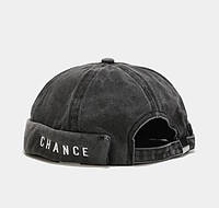 Докер Chance, мужска кепка черная, бейсболка без козырька, бини