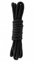 Мотузка для бондажу BONDAGE ROPE 3M, Black