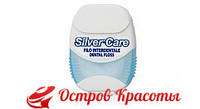 Зубний флос Silver Care м'ятний, з нітратом срібла, 50 м.