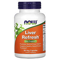 Now Foods Liver Refresh здоровье печени. 90 растительных капсул
