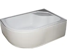 Душовий піддон 120*80*45 см асиметричний акриловий правий Ko&Po, фото 1