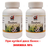 Брахми капсулы (Brahmi Capsules, SDM), 200 капсул по 500 мг - тоник для мозга, Аюрведа премиум