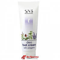 Крем дезодорирующий для ног Deo Foot Cream With Oregano SNB Professional (PSN013), 100 мл