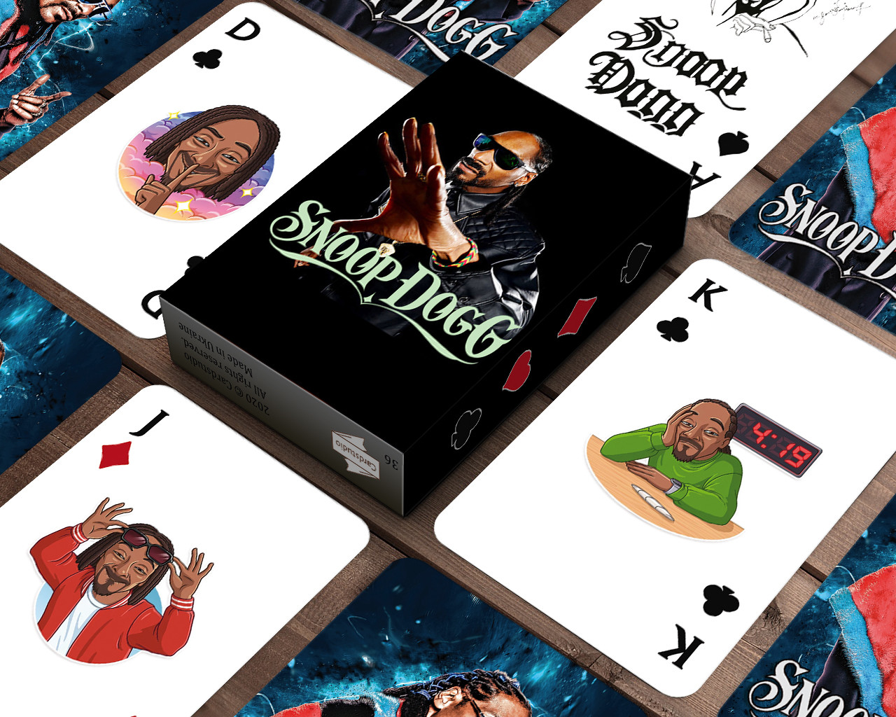 Гральні карти Snoop Dogg — Stickers