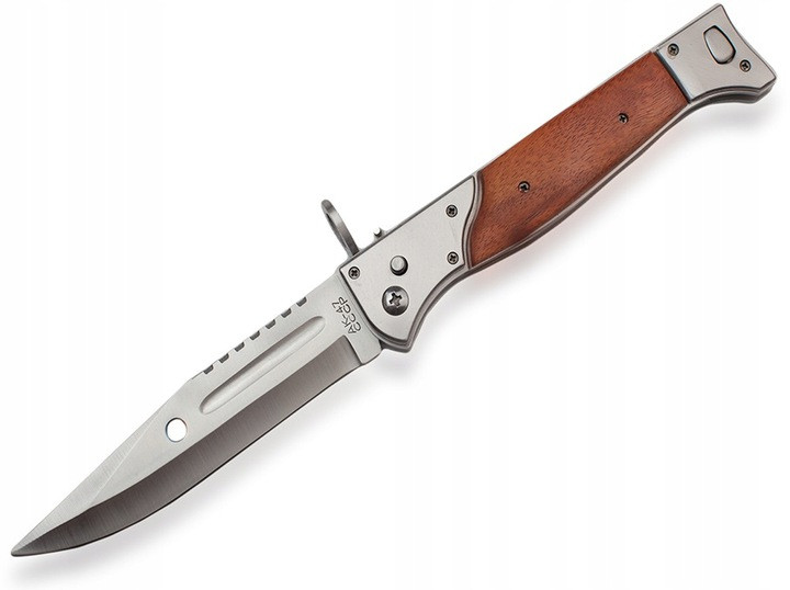Ніж тактичний викидний АК-47 34 СМ N-708 BSH ADVENTURE сталь
