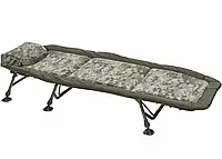 Карповая Кровать (Раскладушка) 6 ножек до 140 кг Mivardi "Bedchair CamoCODE Flat6" (M-BCHCC6) Чехия