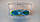 Окуляри для плавання дитячі Grilong G-168, + беруші, різн. кольори блакитний із жовтим і салатовим (жовто-блакитним), фото 4