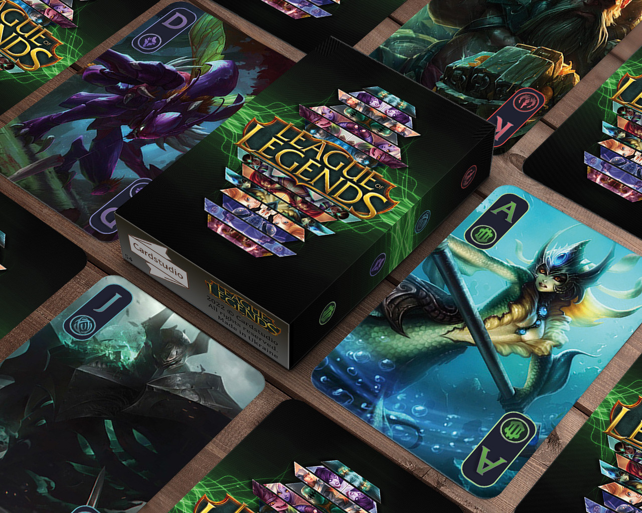 Гральні карти League of Legends — Green